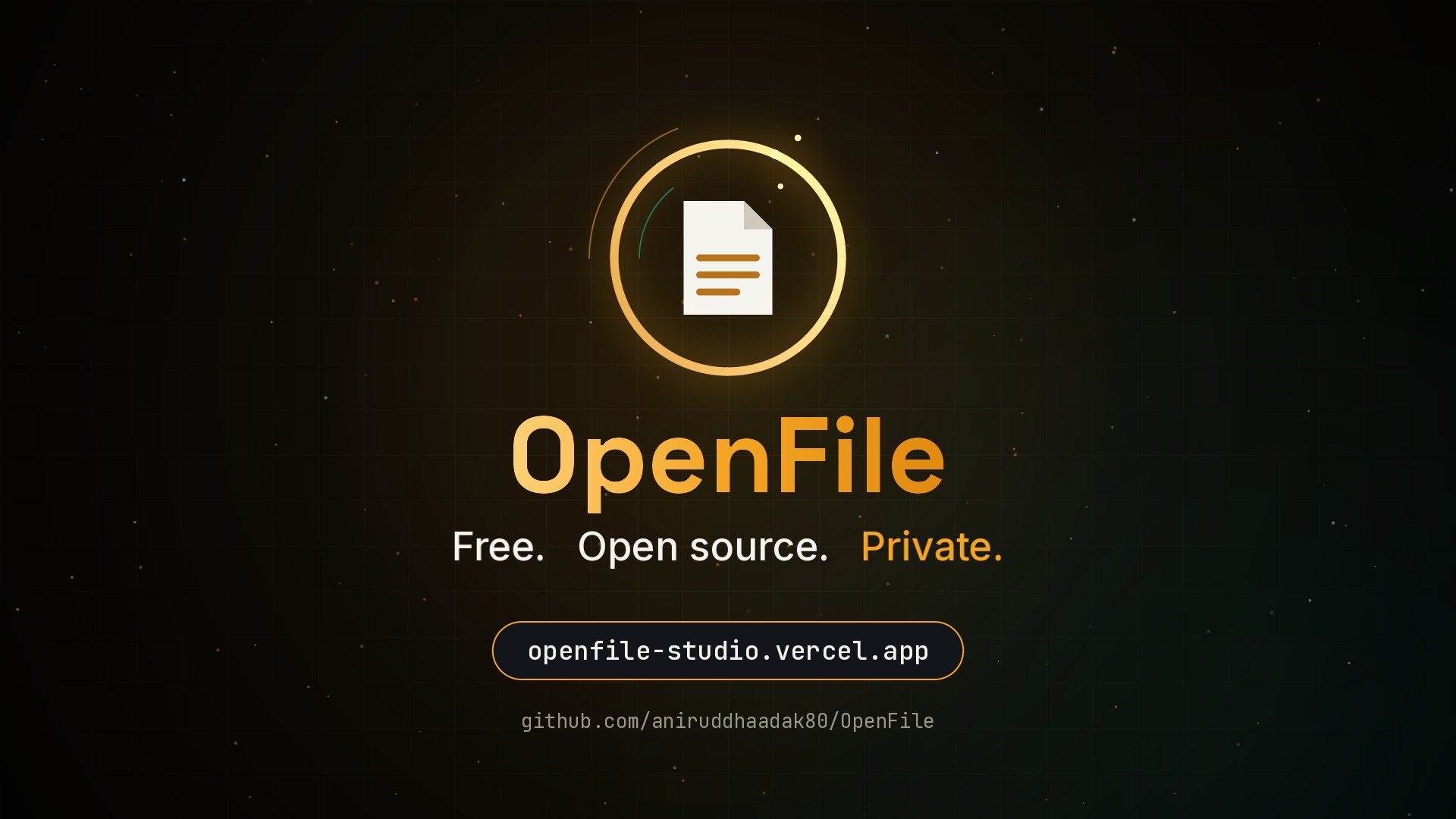 OpenFile screenshot 1
